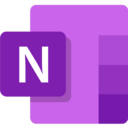 Microsoft 365 OneNote Logo Icon